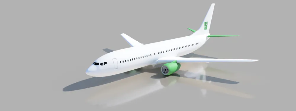 Bambu Boeing 737